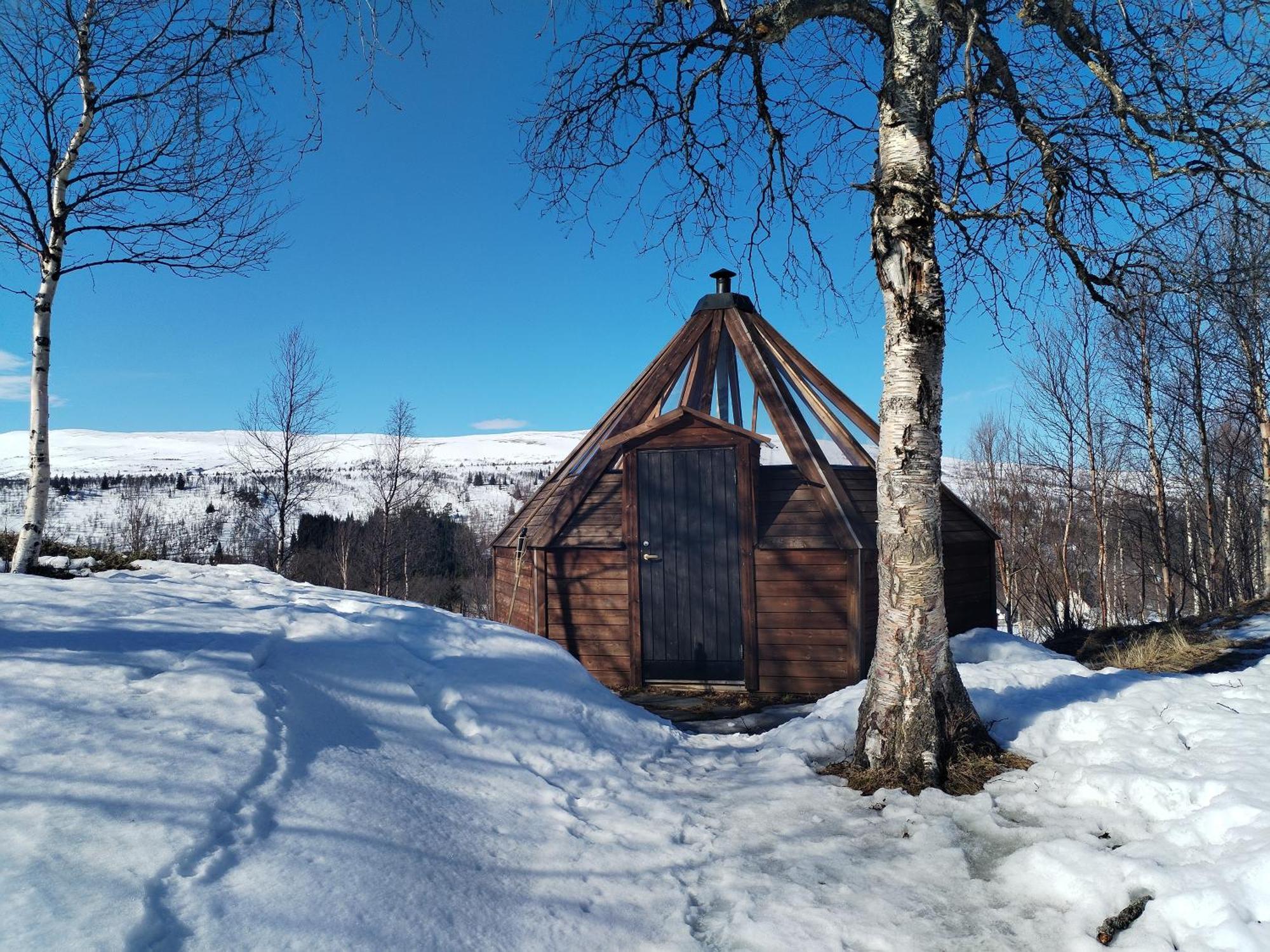 Appartement Hessdalen Ufocamp à Vårhus Extérieur photo