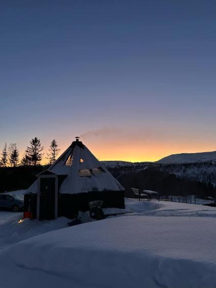 Appartement Hessdalen Ufocamp à Vårhus Chambre photo