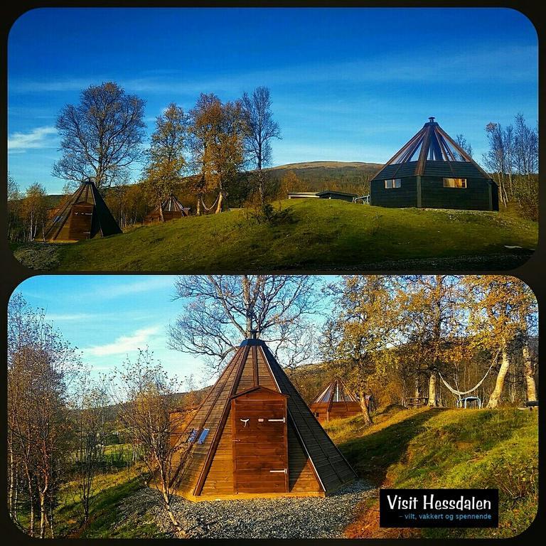 Appartement Hessdalen Ufocamp à Vårhus Extérieur photo